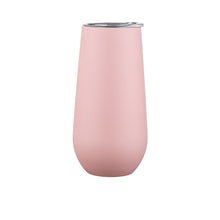Cargar imagen en el visor de la galería, Vaso Rosa Matte Térmico De Acero Inoxidable Tequilero/vino/champaña 6oz (177ml)