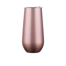 Cargar imagen en el visor de la galería, Vaso Rose Gold Térmico De Acero Inoxidable Tequilero/vino/champaña 6oz (177ml)
