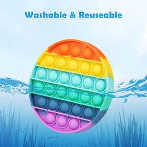 Pop It - Juguete Fidget Sensorial Burbujas Antiestrés Colores